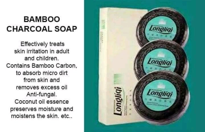 LONGRICH BAMBOO CHARCOAL SOAP LONGRICH NIGERIA
